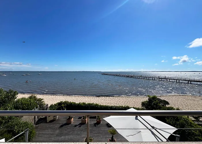 Front Bassin, Acces Privee, Piscine * Andernos-les-Bains